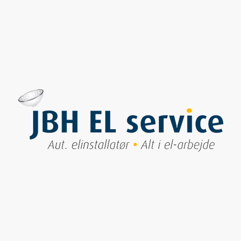 Logo for JBH & Søn El-Service ApS